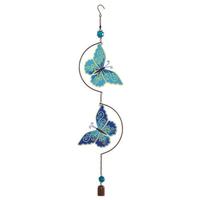 Sunset Vista Designs 30" Blue Glow in the Dark Butterfly Dangler 