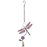 View 13" Glowing Purple Dragonfly Bouncy 