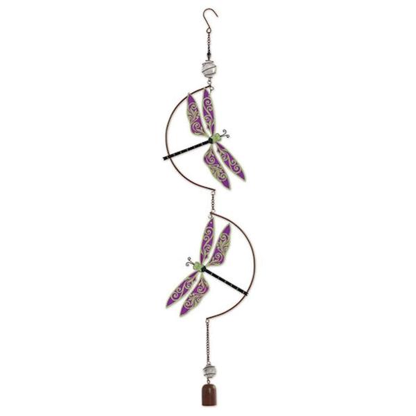 30" Purple Glow in the Dark Dragonfly Dangler 