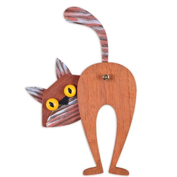 13" Rude Cat Sunset Vista Designs Wall Decor