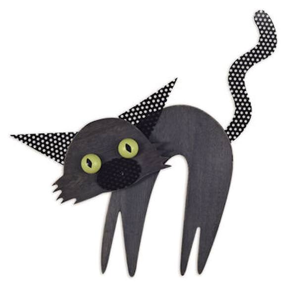 13.5" Cat Sunset Vista Designs Wall Decor