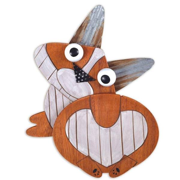 10" Corgi Sunset Vista Designs Wall Decor