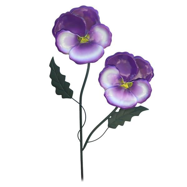 Pansy Sunset Vista Designs Stake