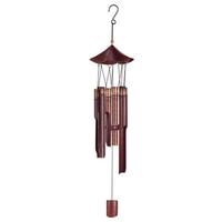 Sunset Vista Designs 39" Pagoda Bamboo Wind Chime
