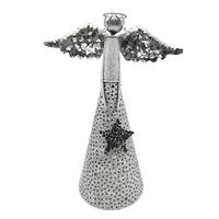 Sunset Vista Designs 12" Silver Angel Sculpture 