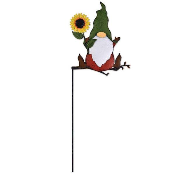 Gnome Holding a Sunflower Sunset Vista Designs Pick
