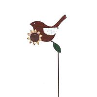 Sunset Vista Designs Brown Rustic Bird Sunset Vista Designs Stake