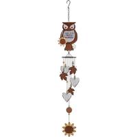 Sunset Vista Designs 35" Owl Chime Wind Chime