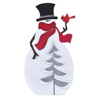 Sunset Vista Designs 26" Snowman Tree Porch Sitter