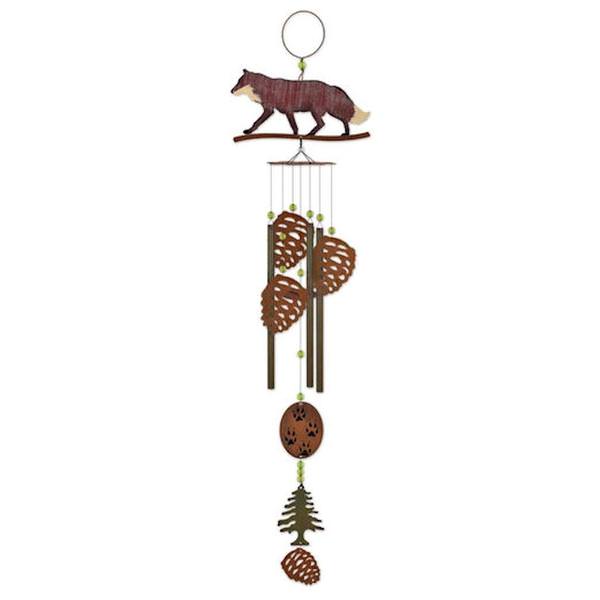 36" Rustic Fox Chime Wind Chime