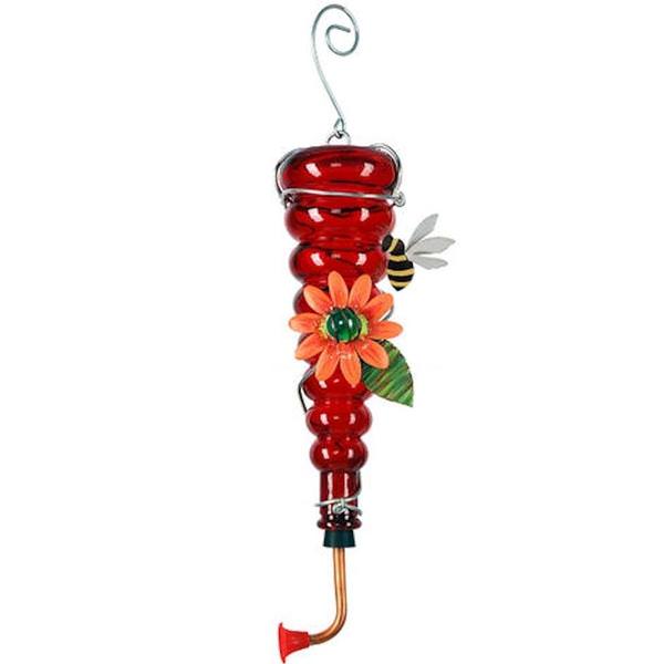 16" Bee Themed Hummingbird Feeder