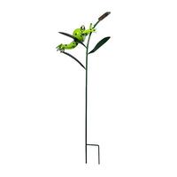View Green Frog Sunset Vista Designs Stake