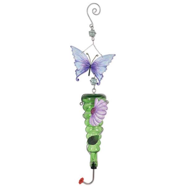 28" Butterfly Themed Hummingbird Feeder