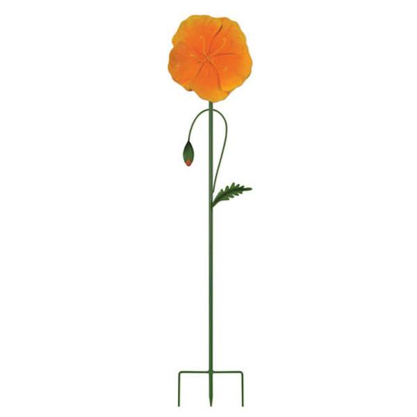 Poppy Sunset Vista Designs Stake