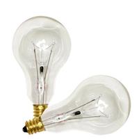 Sylvania 40 watt 120 volt A15 Candelabra Screw Base Clear (2 pack)