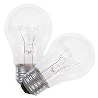 Sylvania 40 watt 120 volt A15 Medium Screw Base 2600K Warm White Long Life Clear (2 pack)