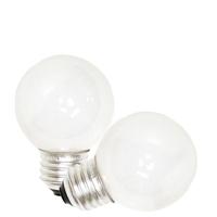 Sylvania 40 watt 120 volt G16.5 Medium Screw Base 2850K Warm White (2 pack)