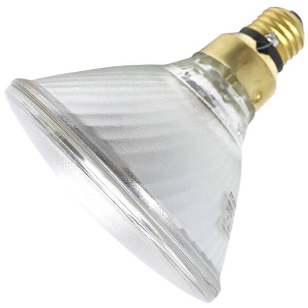 39 watt 120 volt PAR38 Medium Screw Skirted Base 2850K Warm White Spot