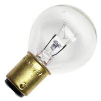 Sylvania 30 watt 75 volt S11 Double Contact Bayonet Base Clear Train Marker