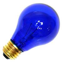 View Sylvania 25 watt 125 volt A19 Medium Screw Base Blue