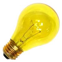 View 25 watt 125 volt A19 Medium Screw Base Yellow