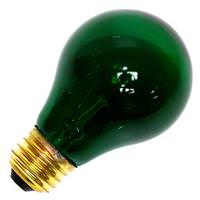 View 25 watt 120 volt A19 Medium Screw Base Green