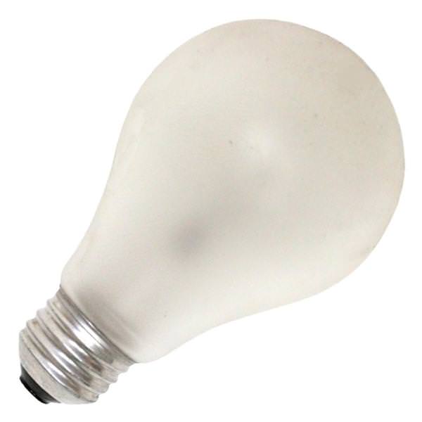 100 watt 120 volt A21 Medium Screw Base Rough Service Inside Frosted