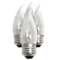 Sylvania 40 watt 120 volt B10 Medium Screw Base 2850K Warm White (4 pack)