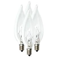 Sylvania 40 watt 120 volt B10 Candelabra Screw Base 2850K Warm White (4 pack)