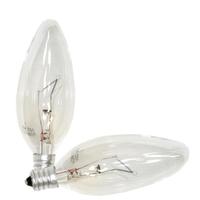 Sylvania 25 watt 120 volt B10 Candelabra Screw Base 2850K Warm White (2 pack)