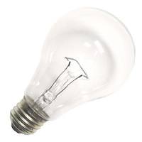 Sylvania 170 watt 130 volt A23 Medium Screw Base Clear