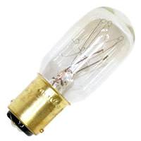 Sylvania 15 watt 120 volt T7 Double Contact Bayonet Base Clear