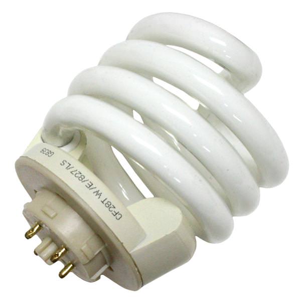 28 watt 4-Pin Base 2700K Warm White CFL