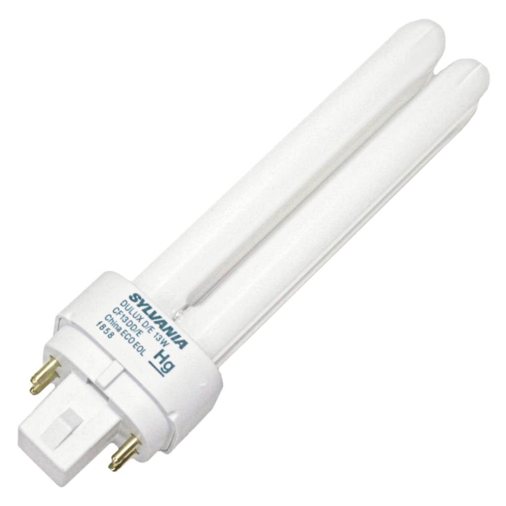 Sylvania 20667 Double Tube (4Pin Base) Compact Fluorescent Light Bulb