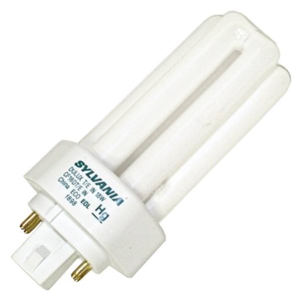 18 watt T4 4-Pin Base 3000K Warm White CFL