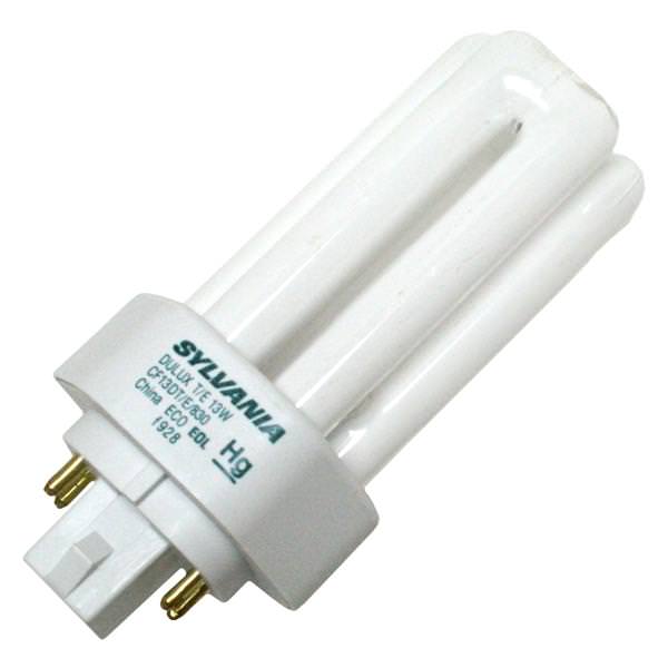 13 watt T4 4-Pin Base 3000K Warm White CFL
