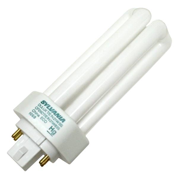 21 watt T4 4-Pin Base 3500K Natural White CFL