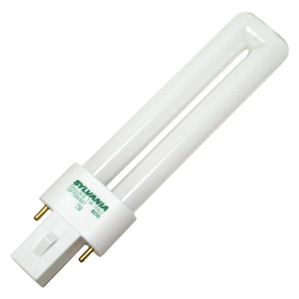 7 watt T4 2-Pin Base 2700K Warm White CFL