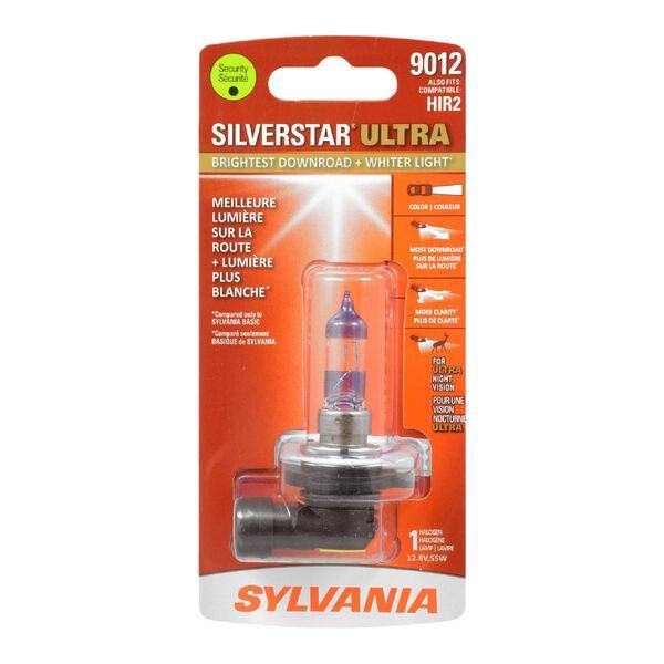 55 watt 12.8 volt T3.5 Right Angle Prefocus Base Silverstar Ultra  #9012