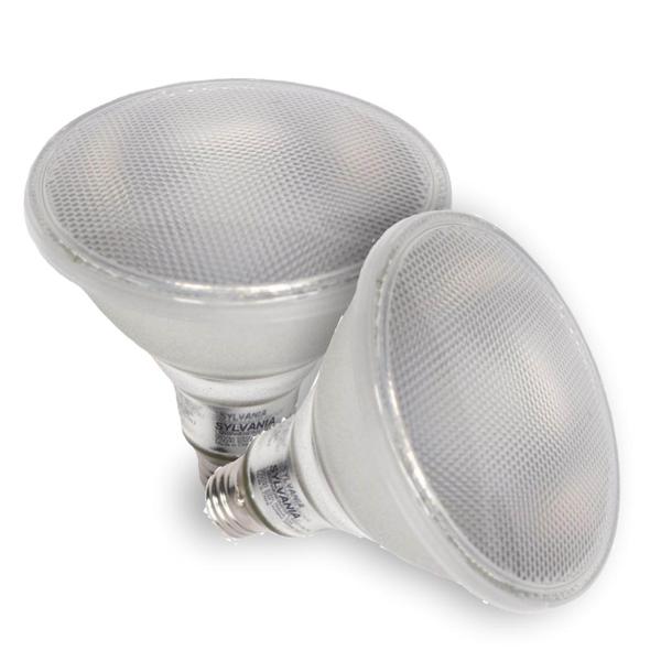 13 watt 120 volt PAR38 Medium Screw Base 3000K Dimmable Flood LED (2 Pack)