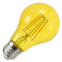 Sylvania 4.5 watt 120 volt A19 Medium Screw Base Yellow Dimmable LED