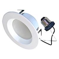 Sylvania 4" 7.5 Watt 120 volt Medium Screw Base 3000K Dimmable LED Recessed Downlight