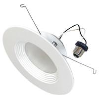 Sylvania 5"-6" 8.5 watt 120 volt Medium Screw Base 3000K Dimmable LED Recessed Downlight