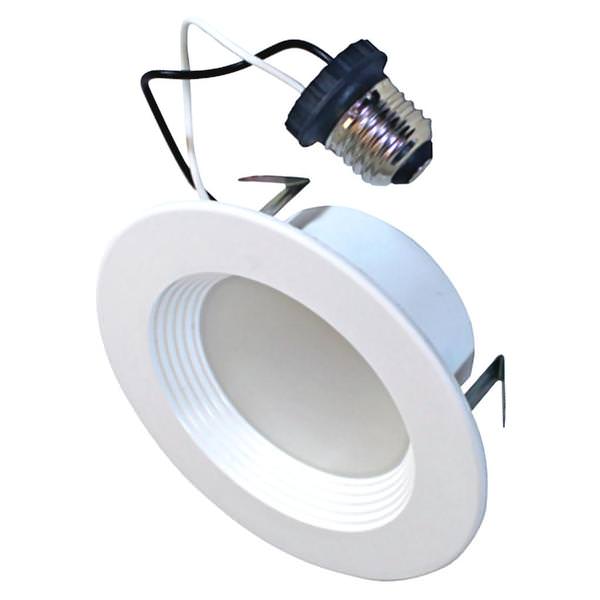 4" 8 watt 120 volt Medium Screw Base 2700K Dimmable LED Recessed Downlight