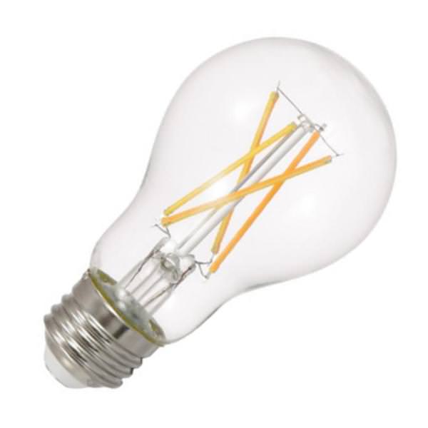8 watt 120 volt A19 Medium Screw Base 2700K Warm White Dimmable LED