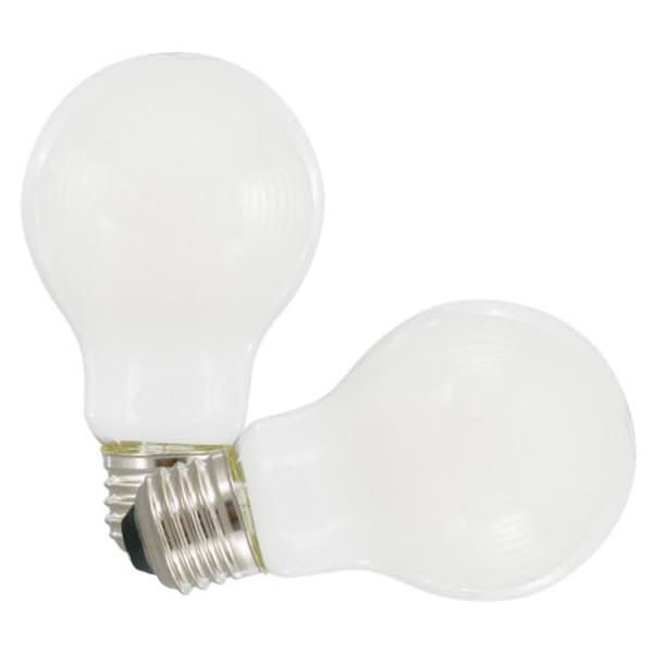 8 watt 120 volt A19 Medium Screw Base 5000K Daylight Dimmable LED (2 pack)