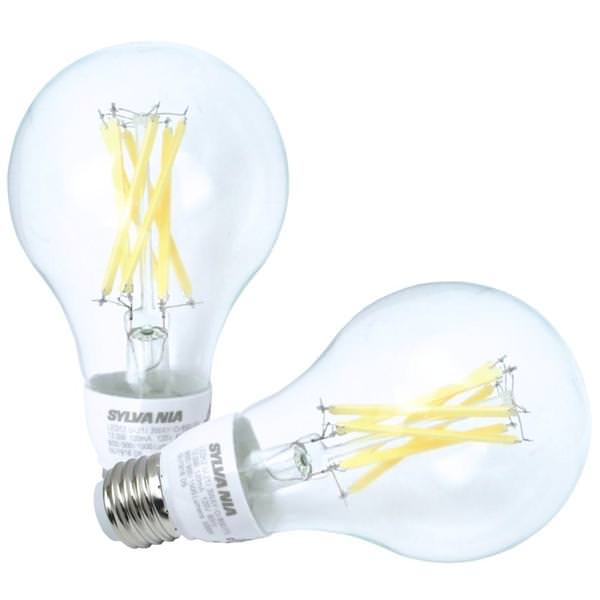 13 watt 120 volt A21 Medium Screw Base 2700K Warm White Dimmable LED (2 Pack)