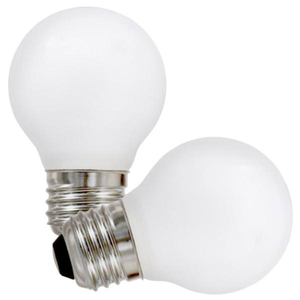 4.5 watt 120 volt G16.5 Medium Screw Base 2700K Warm White Dimmable LED (2 Pack)