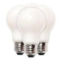 Sylvania 11 watt 120 volt A19 Medium Screw Base 3500K Neutral White Dimmable LED (4 Pack)