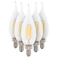 Sylvania 5.5 watt 120 volt B10 Candelabra Screw Base 5000K Daylight Dimmable LED
